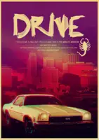 "Райан Гослинг, классический фильм, водительский плакат" #4
