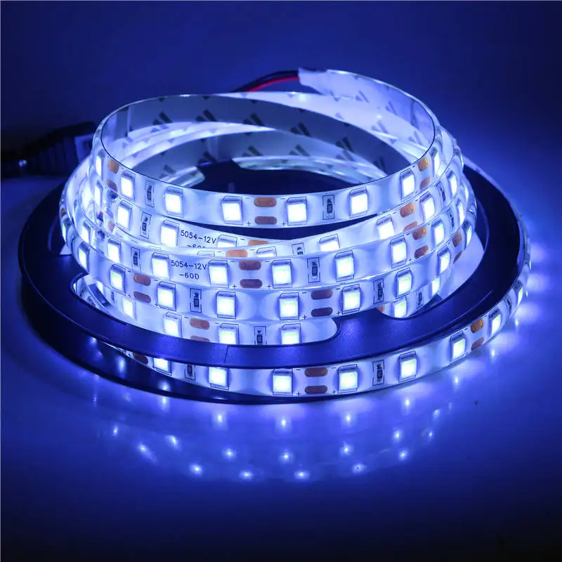 Светодиодная лента SMD 5054 12 В 5 м 300 светодиодов 600 холодный белый/теплый белый цвет