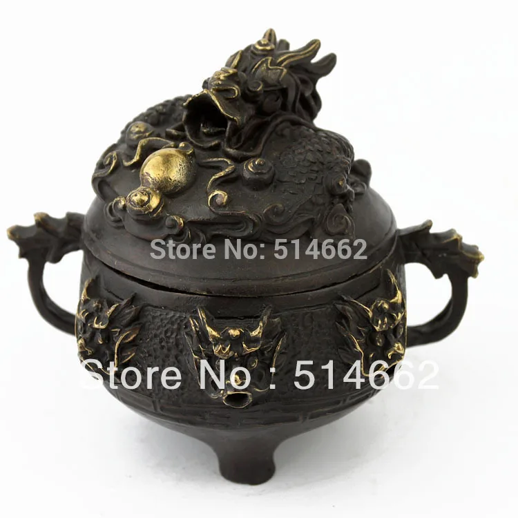 

ANTIQUE CHINESE BRONZE Incense Burner /FENGSHUI FURNACE