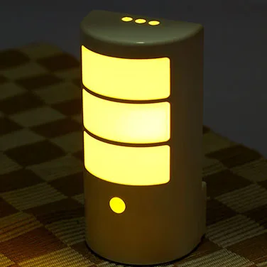 Человеческий голос датчик ночник вилка управления ночная минималистский