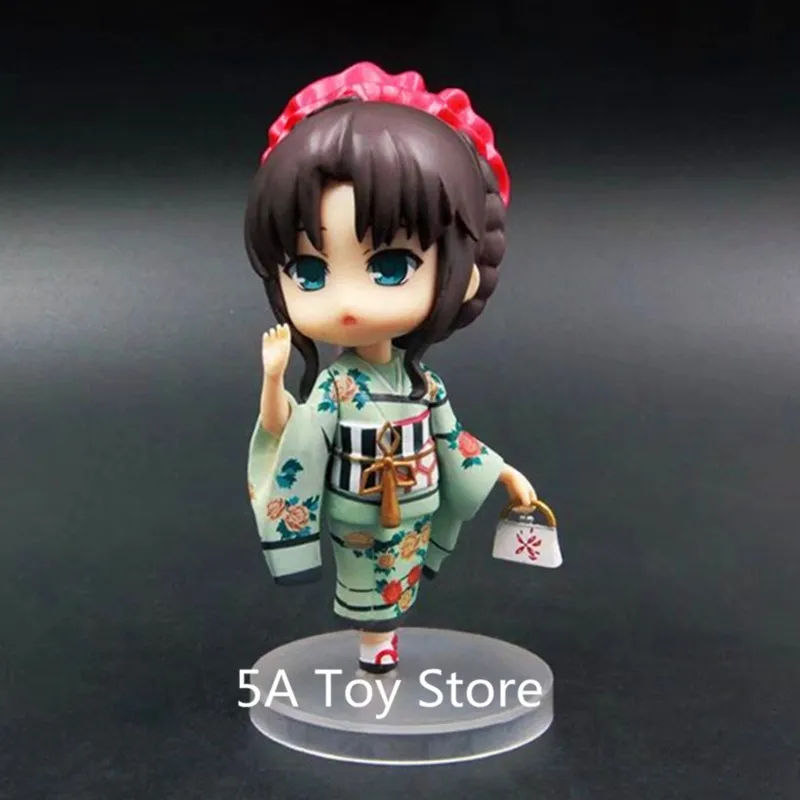 Аниме Fate Stay Night Chara Forme Plus 007 Saber &amp 008 Rin Tohsaka ПВХ экшн-фигурка Коллекционная модель