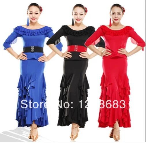 Новое поступление Для женщин Дамская Представления бальные танцы современный