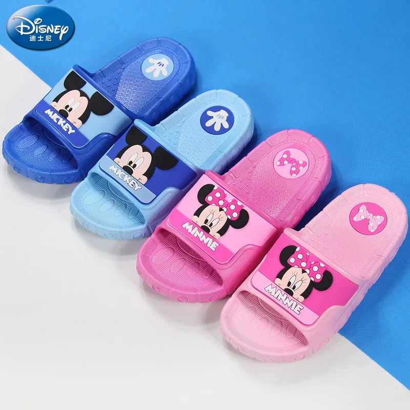 Disney/Новые летние детские сандалии и шлепанцы Мужские домашние Нескользящие