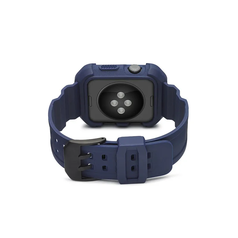 Силиконовый ремешок для apple watch 42 мм/38 мм iwatch series 3/2/1 браслет наручный ремень