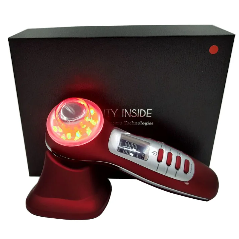 

Home Use High Frequency 3MHZ Ultrasound Deeply Skin Pores Cleansing Galvanic Spa Photon Rejuvenation Anti Acne Beauty Instrument