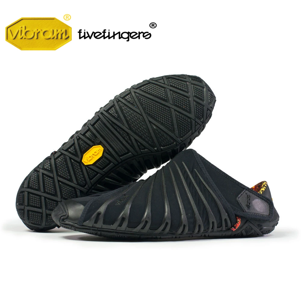 Vibram FUROSHIKI Stretch Fabric women wrap Shoes Walking Sports Super Light Five Fingers Running Portable folding Sneakers