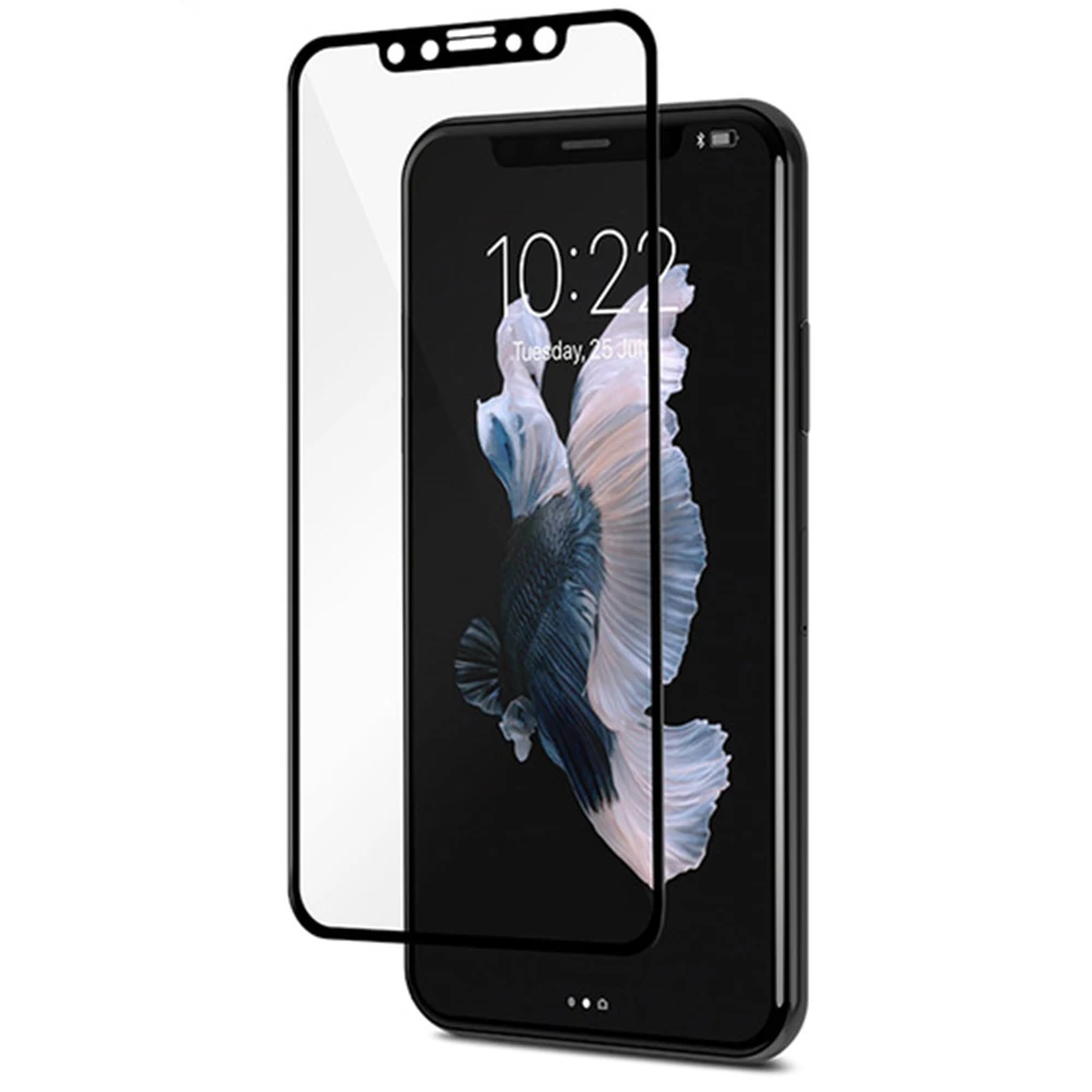 стекло на айфон 6 6s 7 8 X для iphone Plus S plus Ultr тонкий 3D полный Экран протектор Мягкий