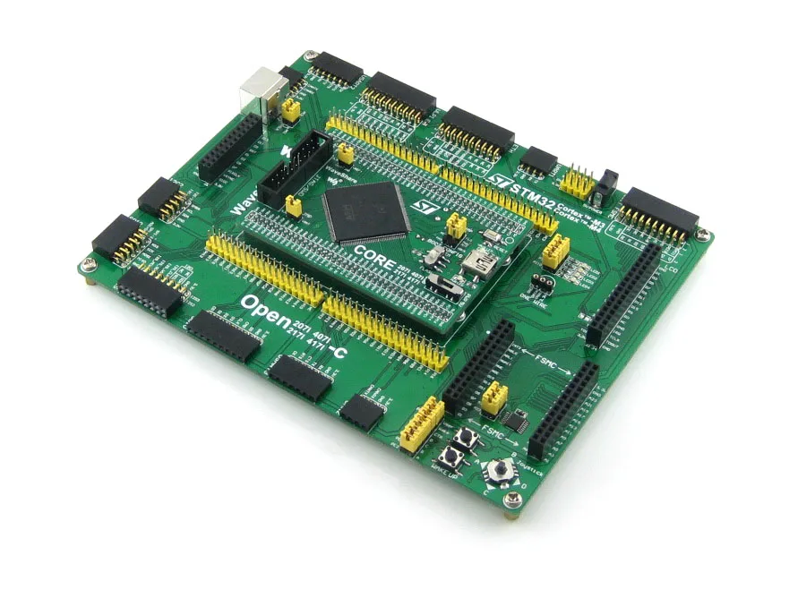 Внешпосылка плата для разработки модели A # STM32 ARM STM32F407IGT6 + PL2303 USB UART модуль