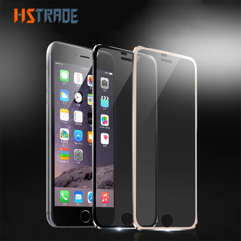 HSTRADE 3D полный охват Премиум Закаленное стекло для iphone 7 6 s плюс экран протектор 8 Plus