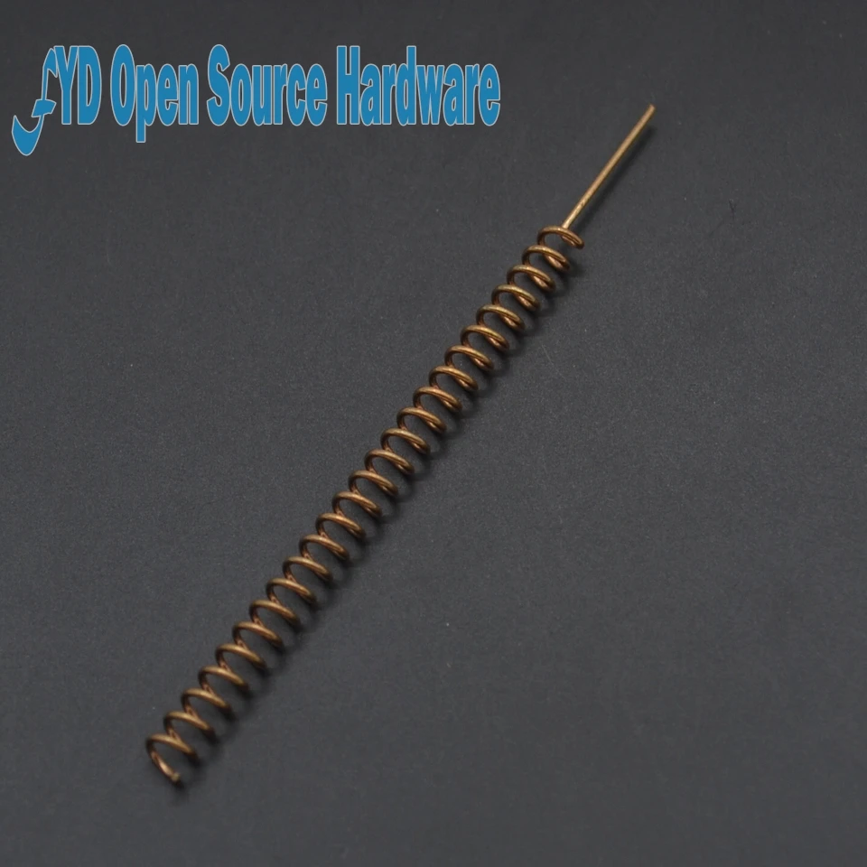 10pcs 433Mhz Phosphor copper spring helical antenna direct welding PCB board | Электронные компоненты и