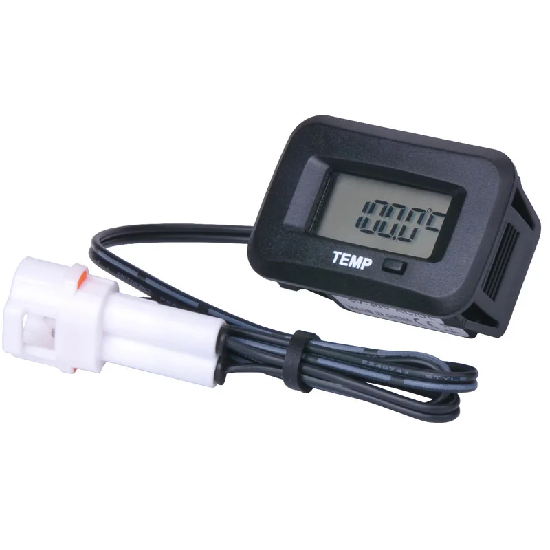 Digital Waterproof Temp Sensor TEMP Temperature Thermometer for Motorcycle Outboard Chainsaw Paramotor Tractor ATV Pit Bike TM00 |