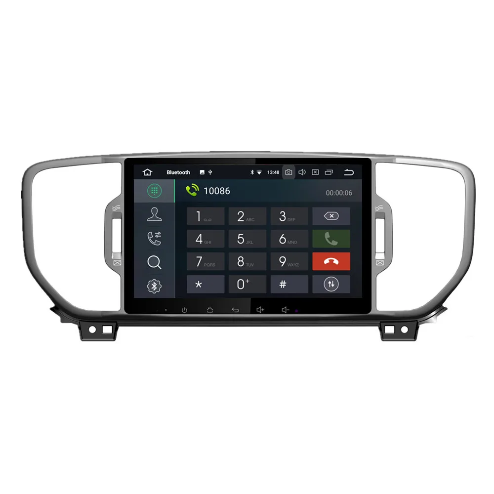 EKIY 9 ''IPS Android 0 2 Din автомобильный DVD мультимедийный плеер для KIA Sportage 2016 2017 2018 KX5