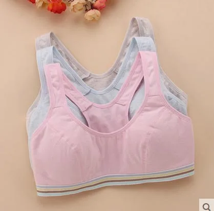 Новые модели 2018 года тонкий хлопковый бюстгальтер для девочек нижнее белье и