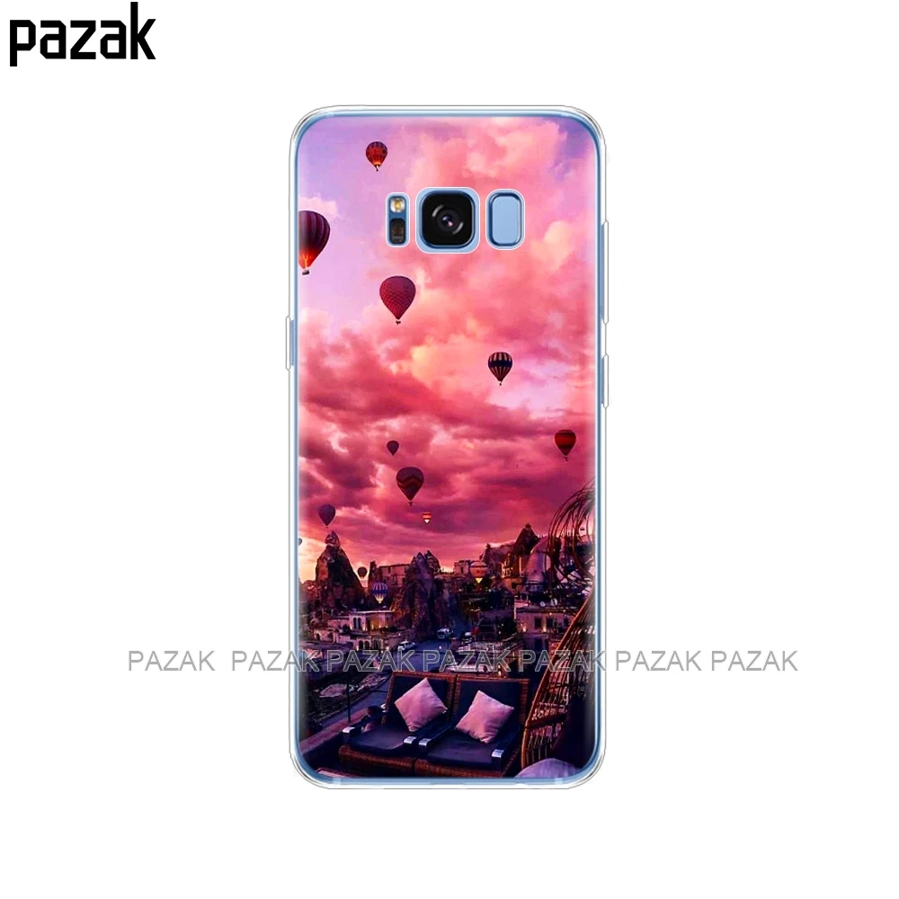 34402 Силиконовый чехол для телефона, чехол для samsung Galaxy A6, A8,, S8, S9 PLUS, задняя крышка для A600, A605, A530, A730, бампер, чехол, etui, мягкий ТПУ - Цвет: 34402