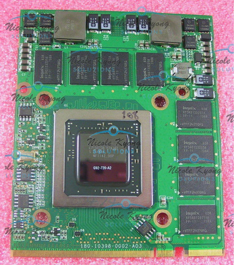 8800M GTS GTX 512MB DDR3 G92-720-A2 видео VGA карты для Clevo Sager M57RU M570RU M571RU M57TU M570TU M57U M570U