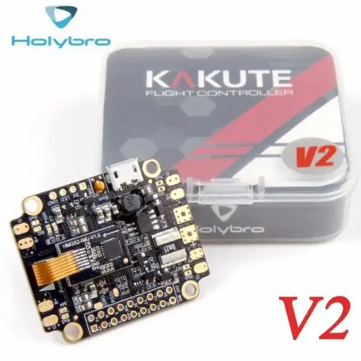 Новый Контроллер полета Holybro Kakute F4 AIO V2 STM32 F405 с Betaflight OSD для FPV Дрон свободного