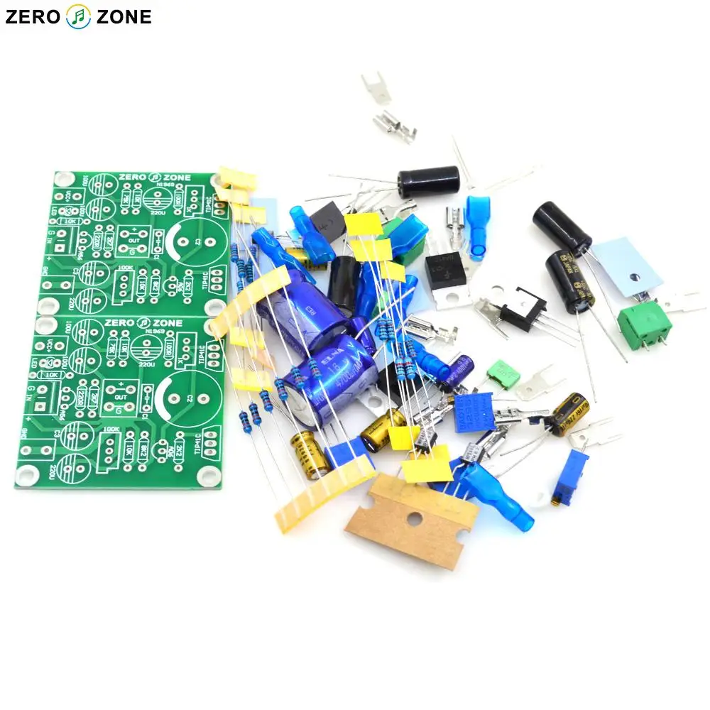 GZLOZONE TIP41C JLH1969 односторонний комплект усилителя мощности класса А (2CH)|power amplifier kit|a