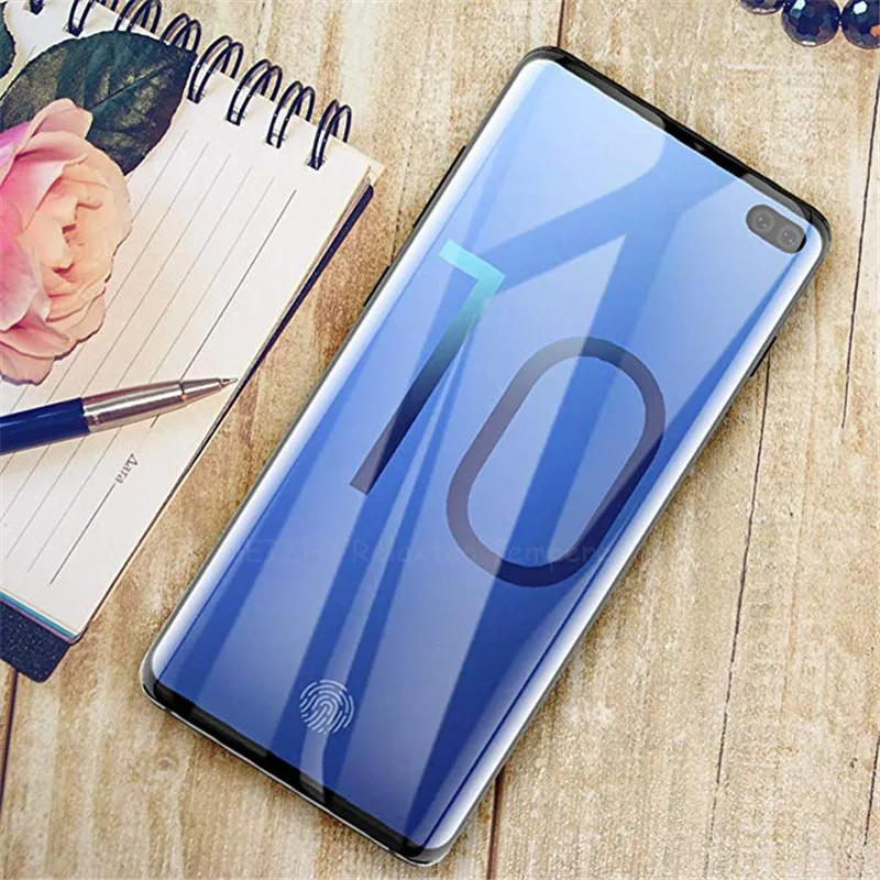 Защитное стекло для Samsung S10 S9 S8 Plus LITE S10e закаленное защиты экрана 3D чехол Galaxy 8s 9 s 10 8
