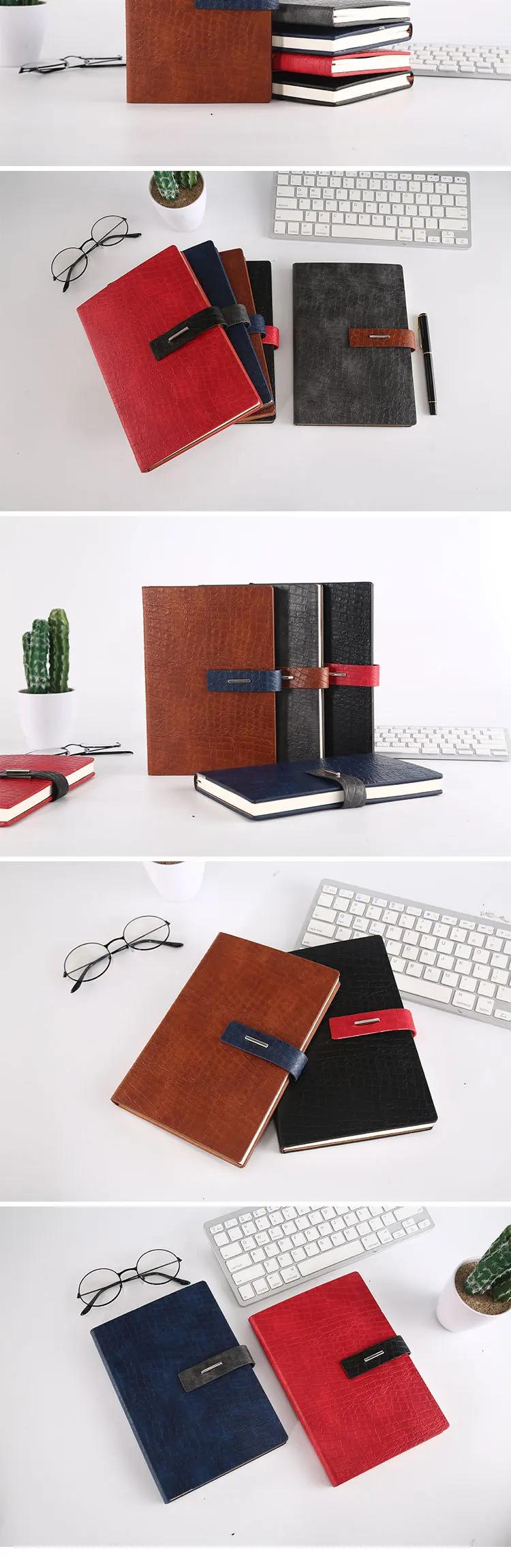 Винтажный кожаный блокнот, подарок А5, твердая обложка, Filofax Journal, блокнот-планировщик, дневник, ретро органайзер, стационарный набор