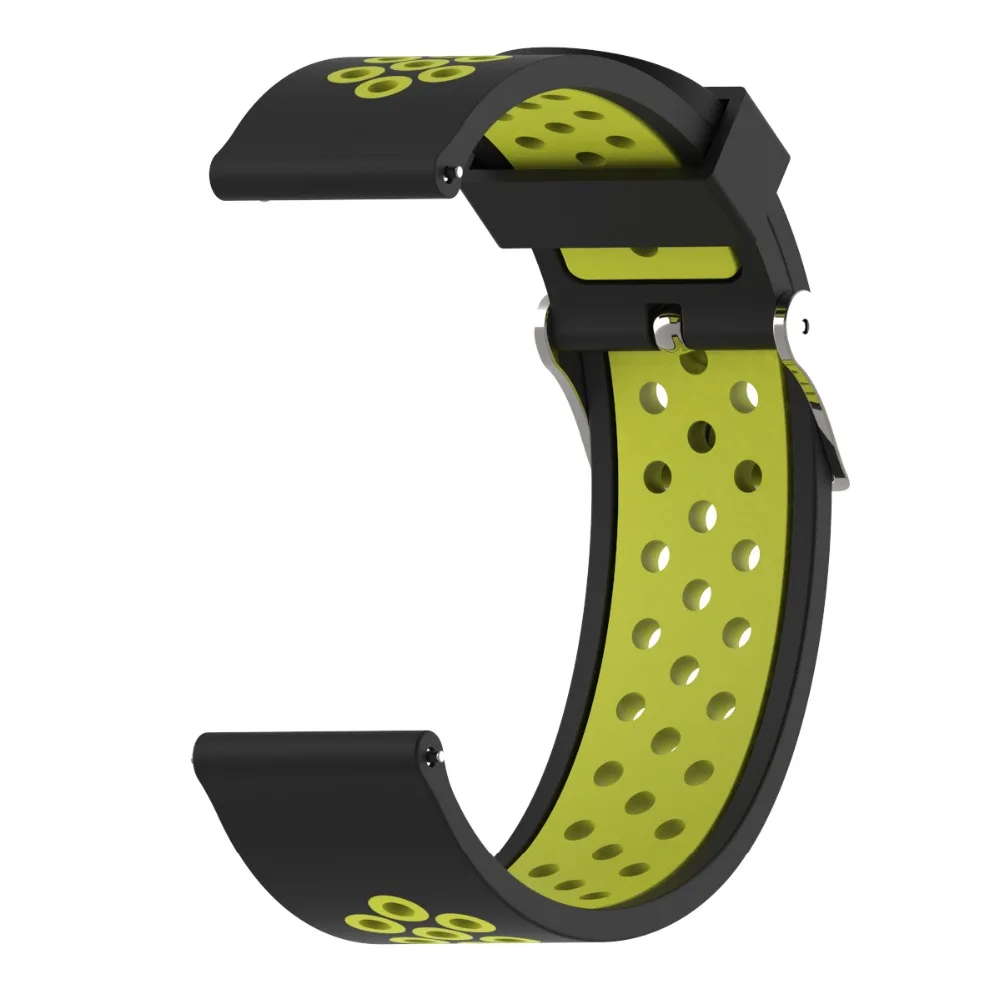 Wrist Strap for Garmin Vivoactive3/Forerunner245/645/Venu Band 20mm Silicone Watchband For Samsung Galaxy Watch Active Bracelet |