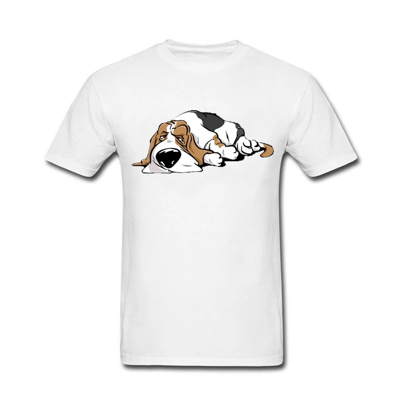 Newest brand summer autumn men clothing t shirt cartoon dj music dog cotton top tee | Мужская одежда