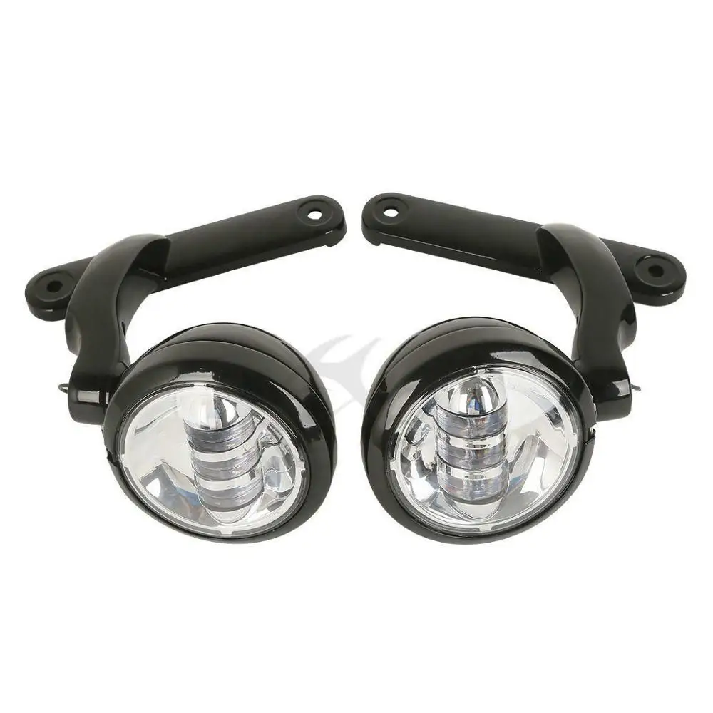 Motorcycle 4 1/2 &quotсветодиодный вспомогательный освещение кронштейны для Харли ст 2009