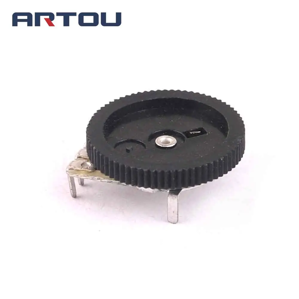 10 шт. 14х2 мм потенциометр для настройки двойной передачи C103 10K 5Pin|dial potentiometer|gear