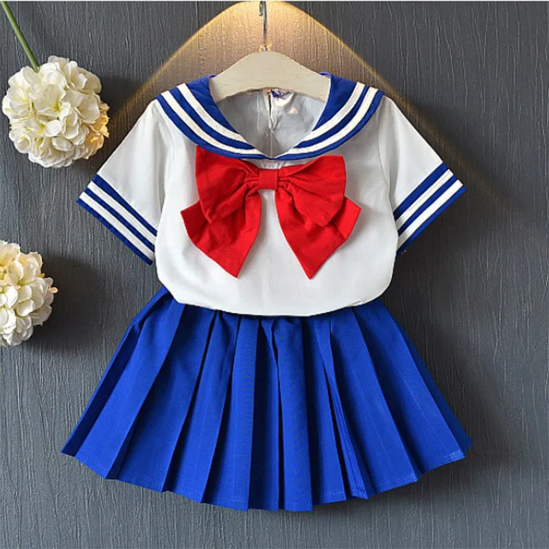 2 шт. детское платье с бантом в стиле японского аниме | Мать и ребенок