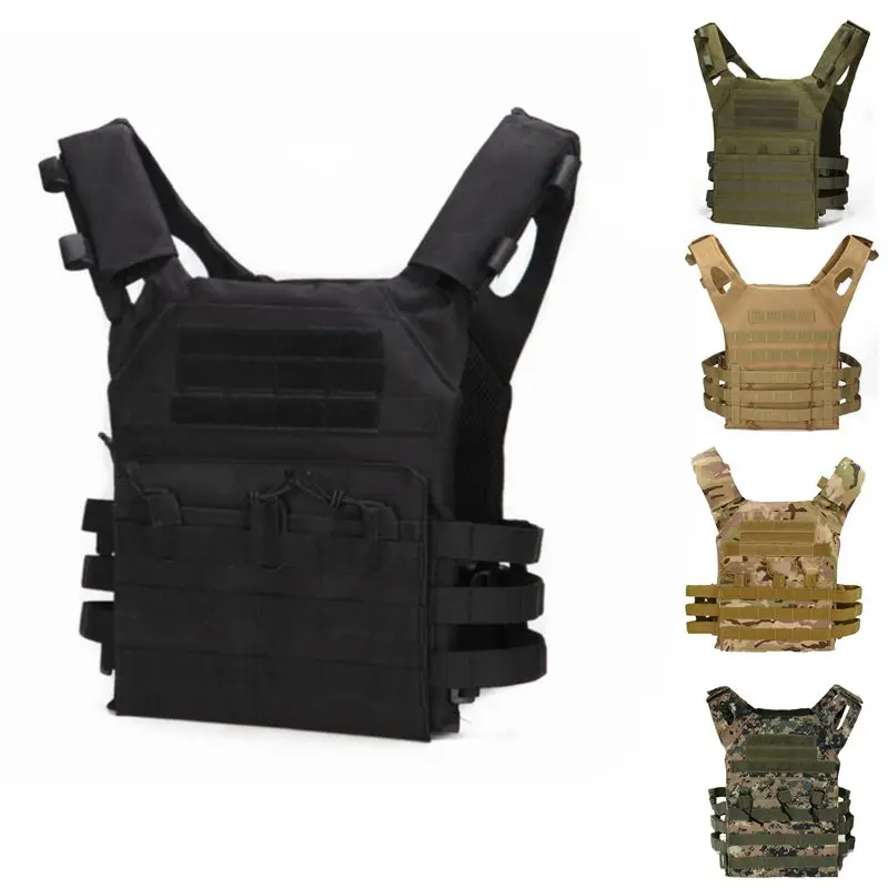 Military Equipment Tactical CS Field Vest MOLLE JPC Vest Body Armor Plate Carrier Vest Magazine Chest Rig Airsoft Paintball Gear