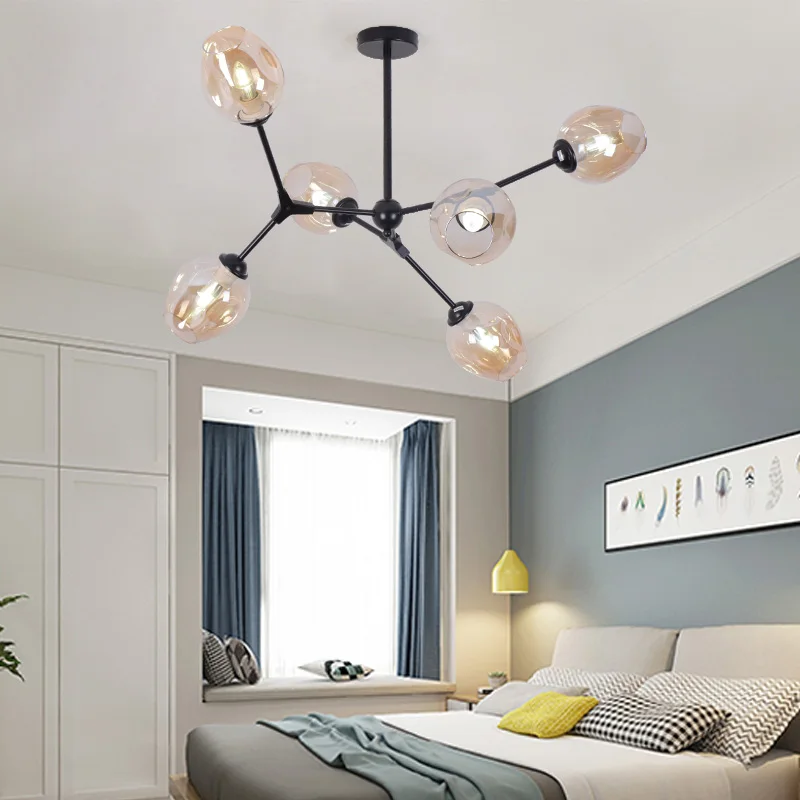 

LED Chandeliers for Bedroom LED Chandelier for Living Room Metal Chandeliers Lighting Fixture Modern Hanging Lamps Home Design