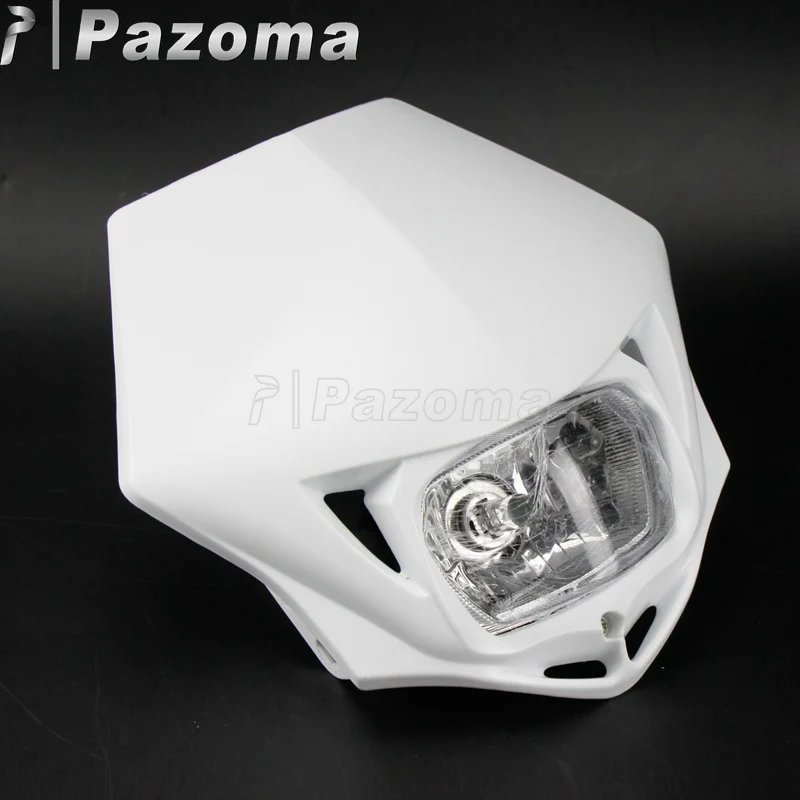 Передняя фара для мотоцикла Suprmoto 12 в 35 Вт белая обтекатель Yamaha Honda Suzuki RMX WR 450 250 YZ TTR