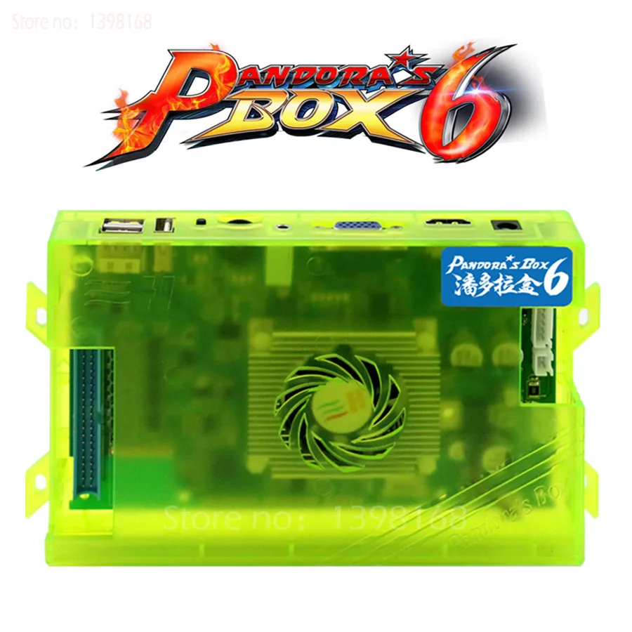 Оригинальная коробка Pandora 6 1300 в 1 Jamma/Домашняя версия печатной платы может
