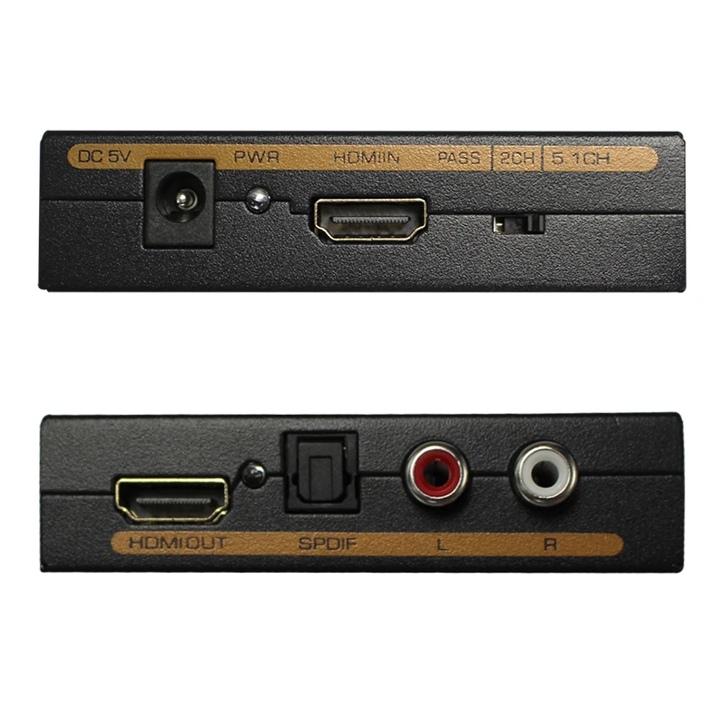 HDMI аудио экстрактор в оптический TOSLINK SPDIF + RCA L/R конвертер сплиттер адаптер|Кабели
