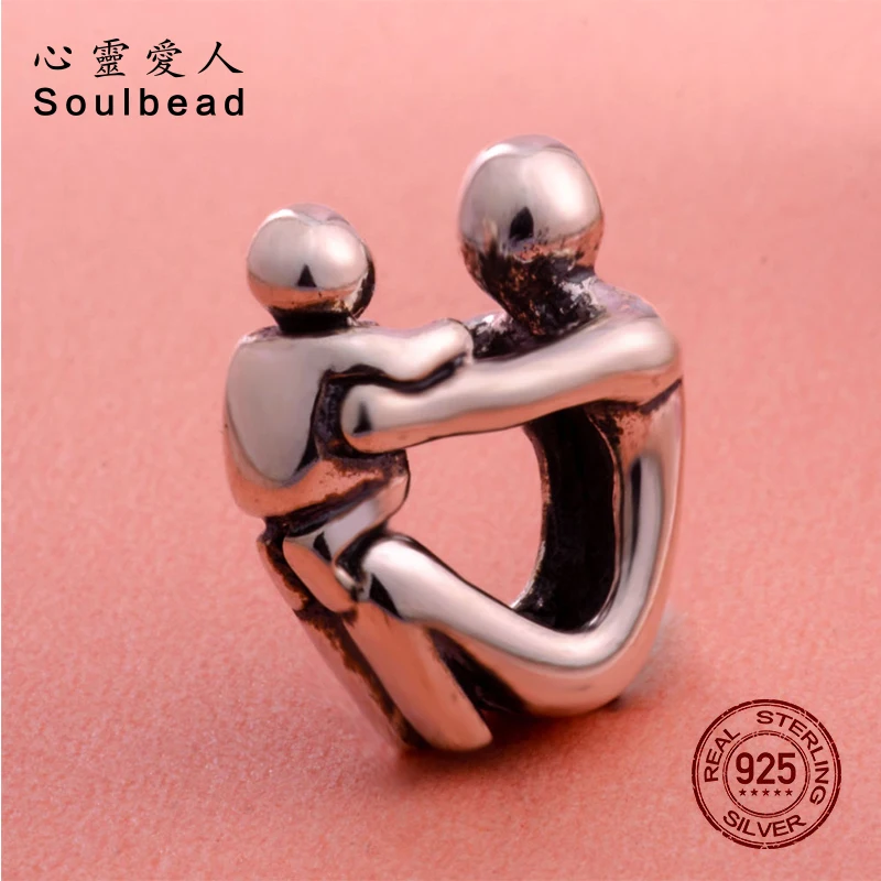 Soulbead серебряные бусины 925 пробы античное Стерлинговое серебро Европейский