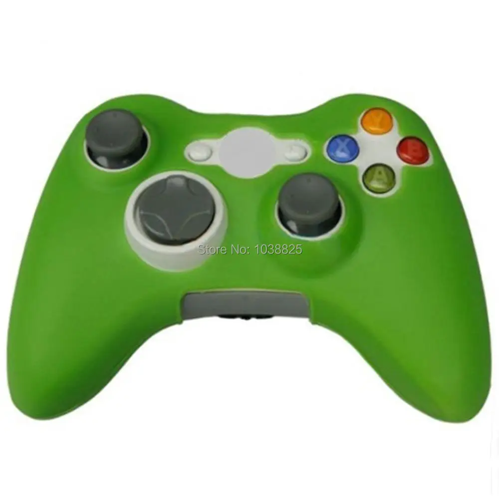 Защитный силиконовый чехол мягкий для XBOX 360 контроллер тонкий геймпад|Запасные