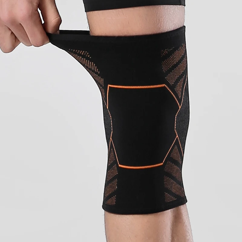 Дышащий тепло Баскетбол Футбол Спортивная безопасность Kneepad Волейбол Наколенники Training эластичные сапоги до колена Поддержка Колено защиты 1 шт