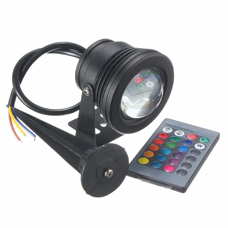 Новый продукт 10 Вт DC12V RGB светодиодный светильник для подводного фонтана