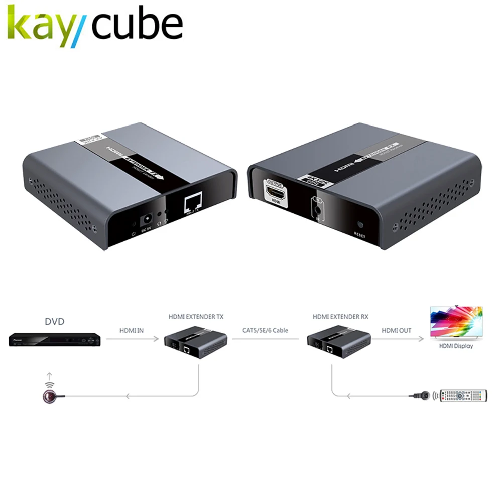HDbitT 4K 60 Гц Ultra HD HDMI 2 0 удлинитель до 120 м CAT5/5E/6 с RS232 LK393 IR Passback LKV393 Extend x 2K @ Гц|hdmi 2.0