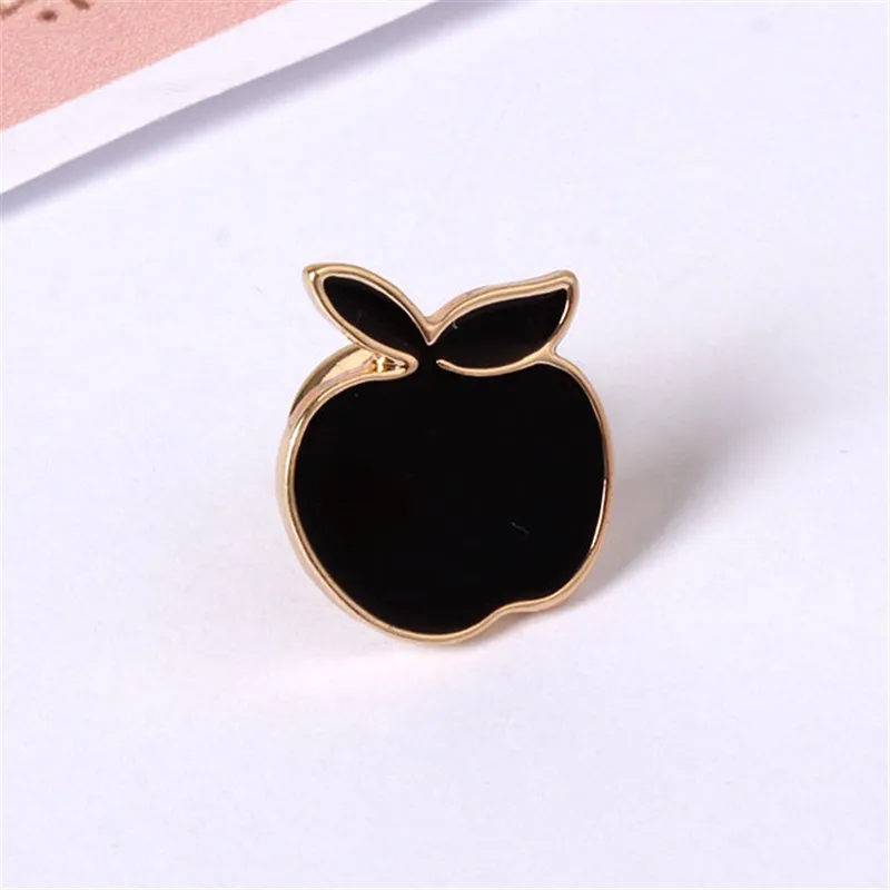 PY Эмаль мультфильм Булавки e Apple Снежная гора Булавки Значки на рюкзак металлические кнопки брошь Kawaii значки аниме значок для одежды