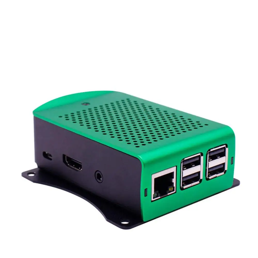 Чехол для Raspberry Pi 3 алюминиевый теплоотвод металлический корпус чехол RPI Model B