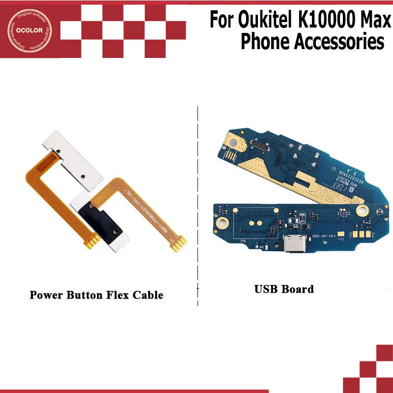Цветной гибкий кабель для Oukitel K10000 Max FPC usb разъем плата зарядки высокого