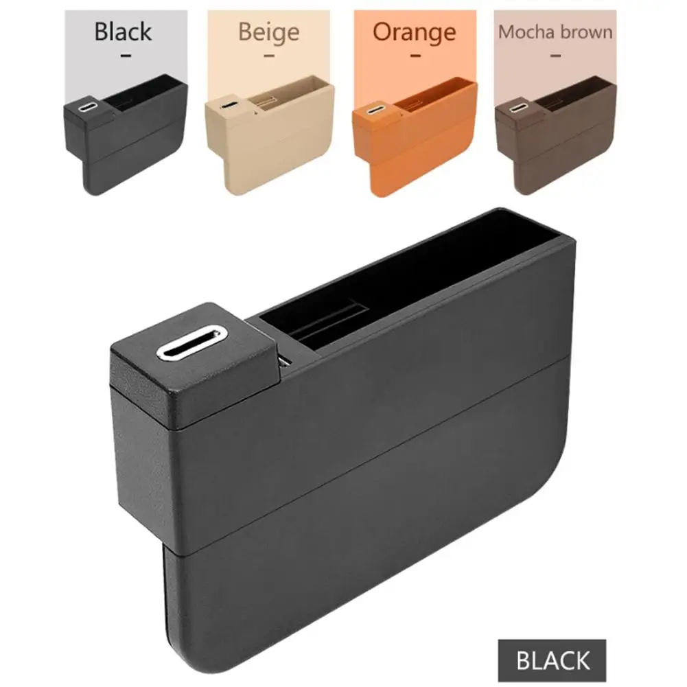 Многофункциональный автомобильный ящик для хранения с 2 USB портами и
