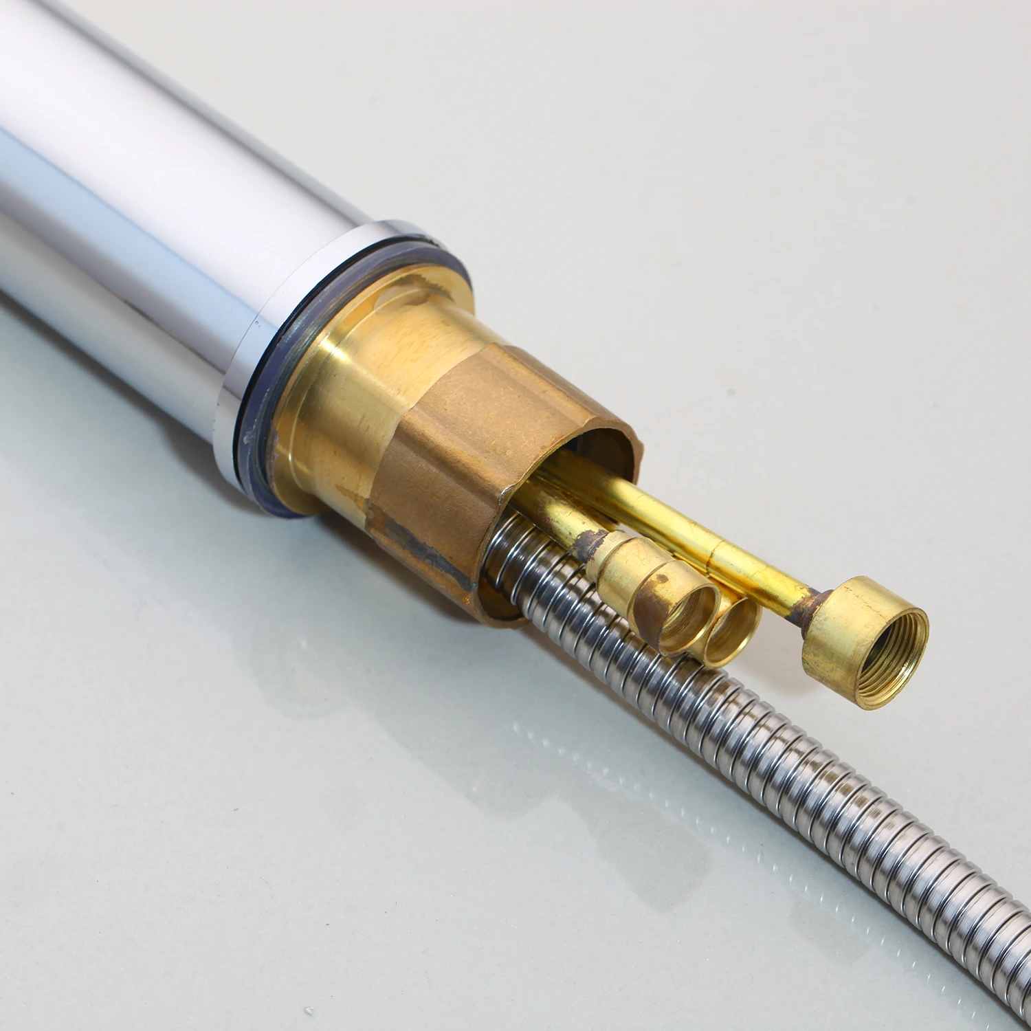 Yanksmart для ванной комнаты Смесители выдвижной Душ опрыскиватель настенное