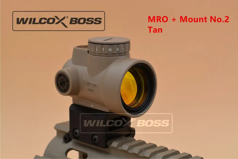 ACI Full Co-Witness легкая фотография для MRO Sight Red Dot Fiber 5 стилей на выбор #2 (черный) | Спорт и