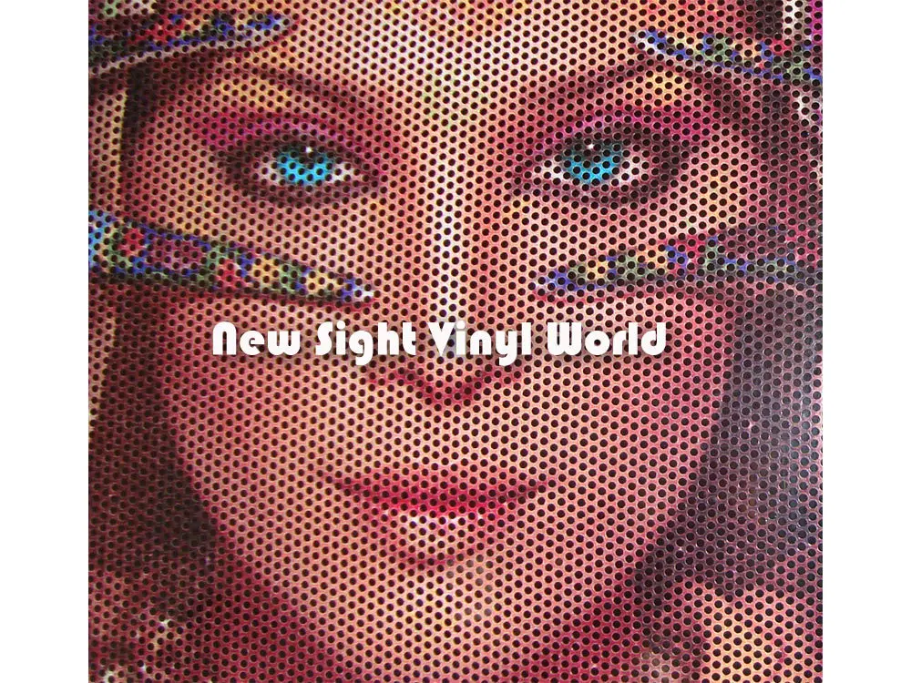 Печатная прозрачная двусторонняя виниловая пленка для окон перфорированная