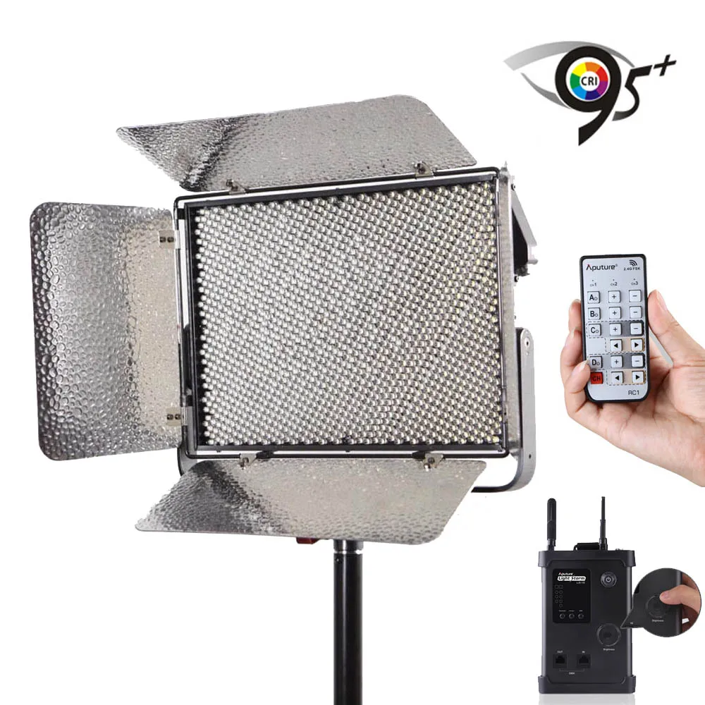 Свет Aputure Storm LS 1S 1536 шт. SMD лампы высокое качество CRI95 + светодиодный свет для