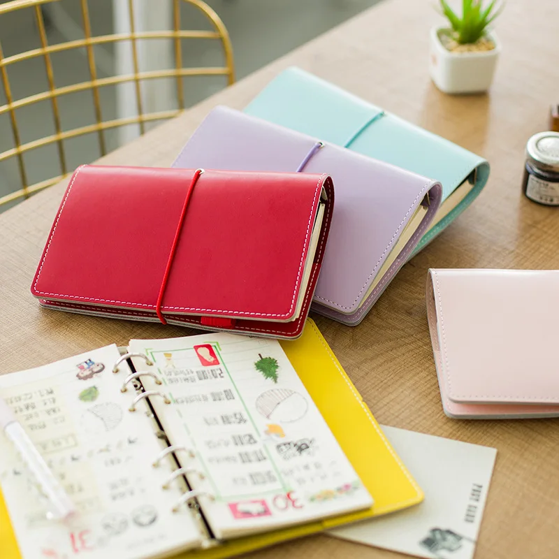 Новинка 2017 корейский кавайный Macaroon Высококачественная кожаная обложка для