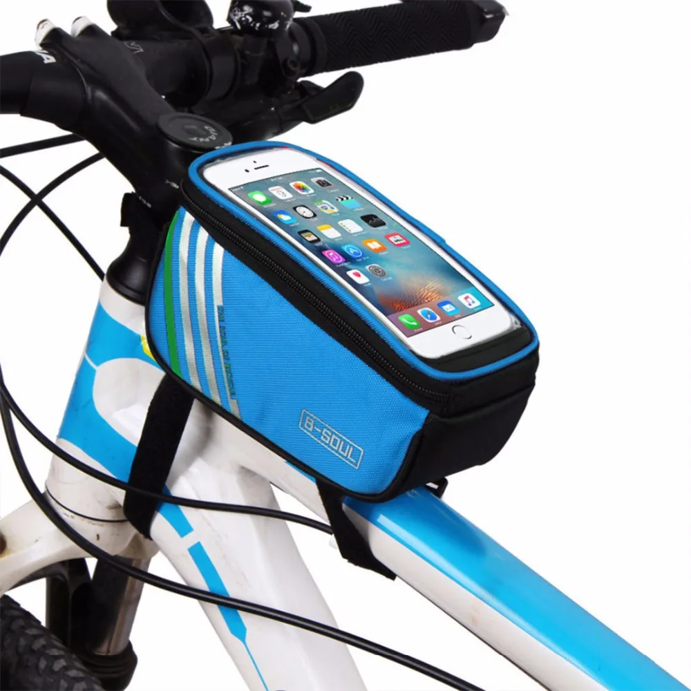 Велосипедные сумки с сенсорным экраном для велоспорта MTB горный велосипед Рама