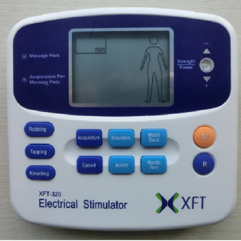 XFT 320 ФИЗИОТЕРАПЕВТИЧЕСКИЙ электрический стимулятор меридиан массажные наклейки