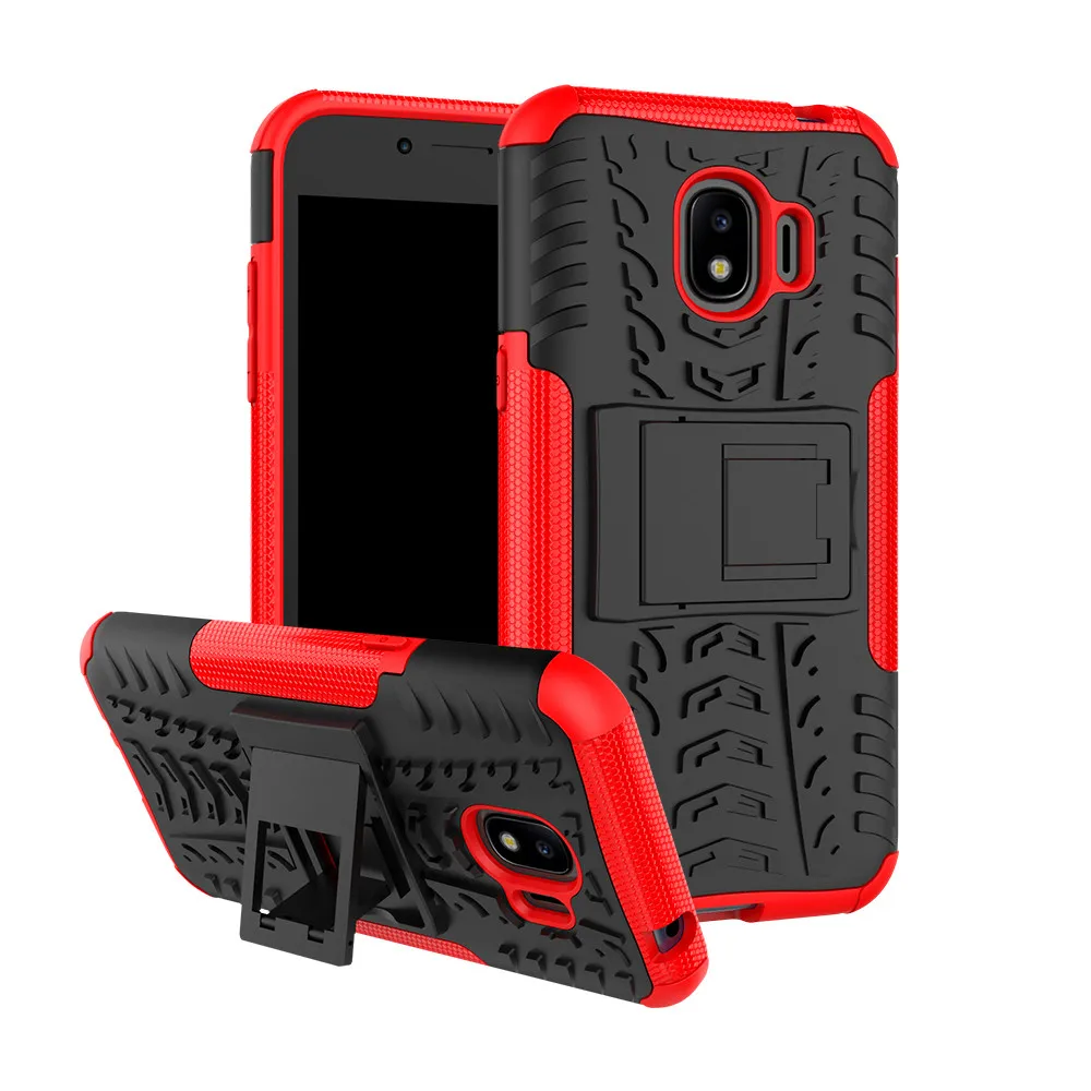 

For SAMSUNG Galaxy J2 Core J3 J7 2018 US Version Cover Case Armor Silicone Rugged Hard Plastic Case For Galaxy J610 With Holder